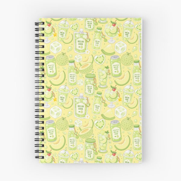 Item preview, Cute Melon Soda drink Seamless  designed and sold by KJackArtwork.