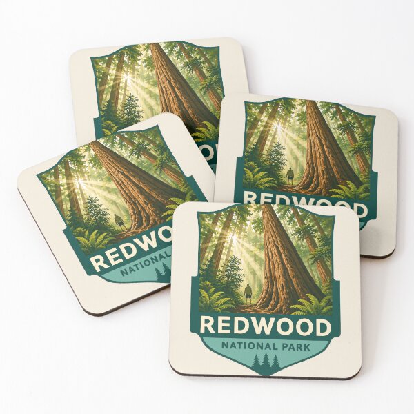 Item preview, Redwood National Park California Forest designed and sold by Gideon Emmerich.