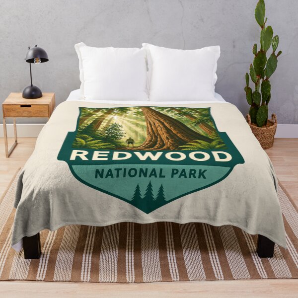 Item preview, Redwood National Park California Forest designed and sold by Gideon Emmerich.