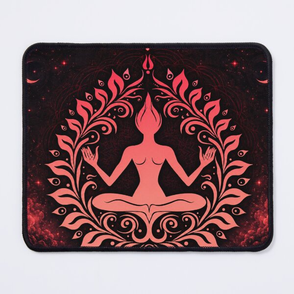 Item preview, Lotus Meditation Mandala | Spiritual Yoga Art designed and sold by Fei Long Design Hub.