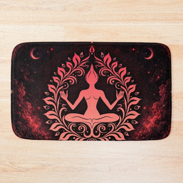 Item preview, Lotus Meditation Mandala | Spiritual Yoga Art designed and sold by Fei Long Design Hub.