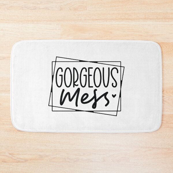 Item preview, Gorgeous Mess - Motivational Quotes Retro Vintage Aesthetic Cute Inspiration Positivity Gift designed and sold by FuzionRaptor.