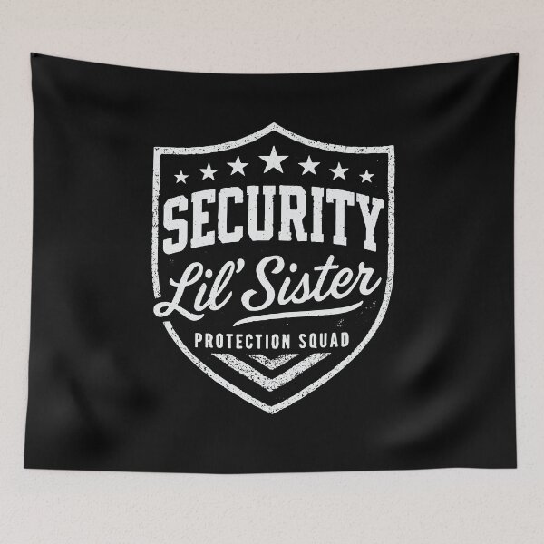 Item preview, Security Sister Protection Squad | Funny Big Brother And Sister designed and sold by tmerchtrends.