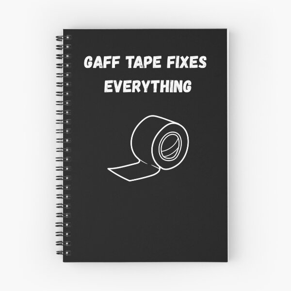 Item preview, Gaff Tape Fixes Everything - White  designed and sold by WhimsicalWonky.