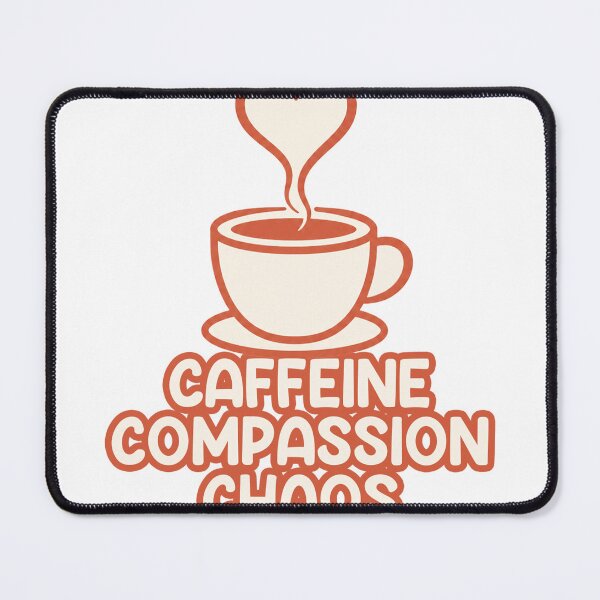 Item preview, Caffeine Compassion Chaos Nurse Design designed and sold by Brokenfinger.