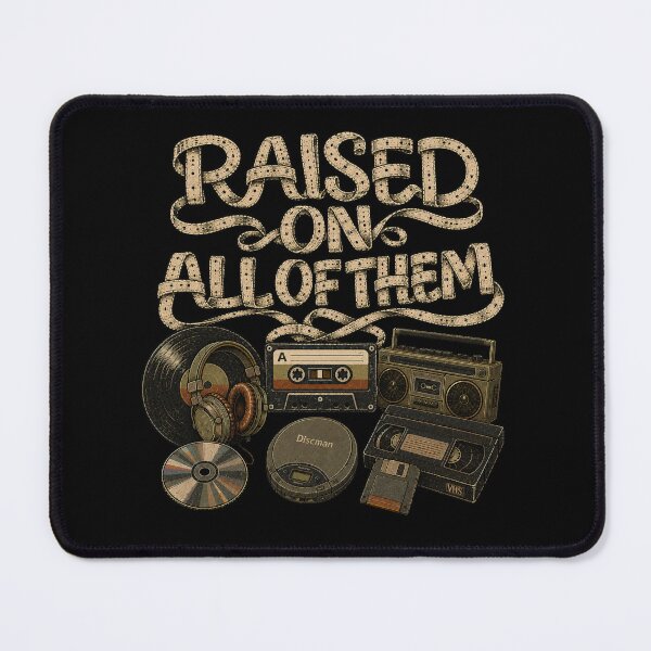 Item preview, Raised on all of them retro music lover designed and sold by HiPatti.