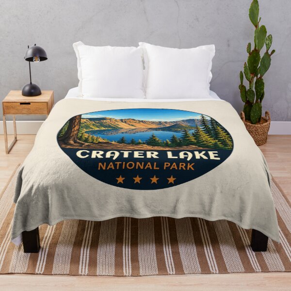 Item preview, Crater Lake National Park Orego Retro Design designed and sold by Gideon Emmerich.