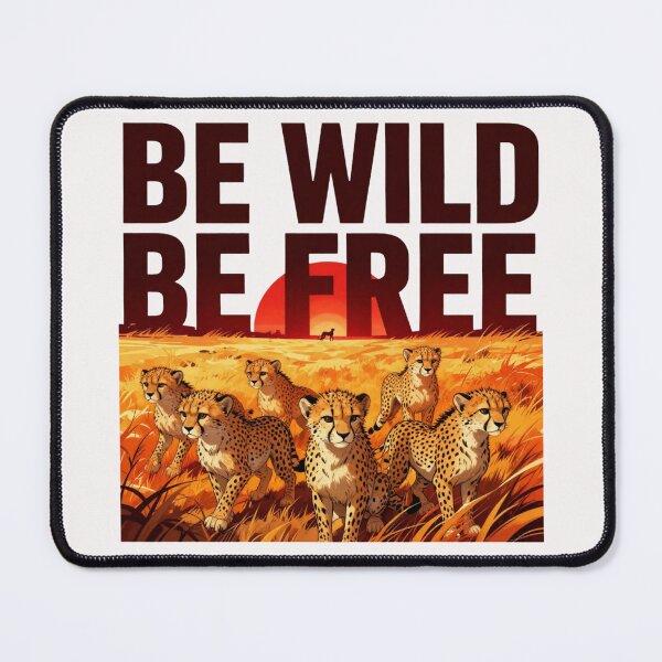 Item preview,  Be Wild Be Free Wild Cat And Kittens 2 designed and sold by GoGreenlove.