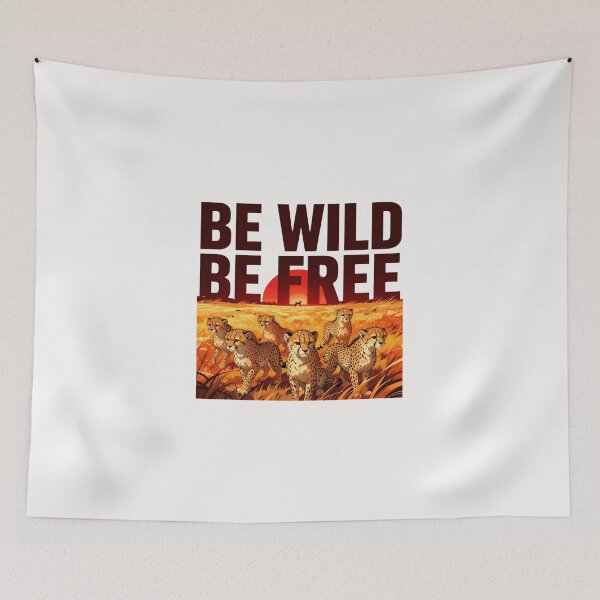 Item preview,  Be Wild Be Free Wild Cat And Kittens 2 designed and sold by GoGreenlove.