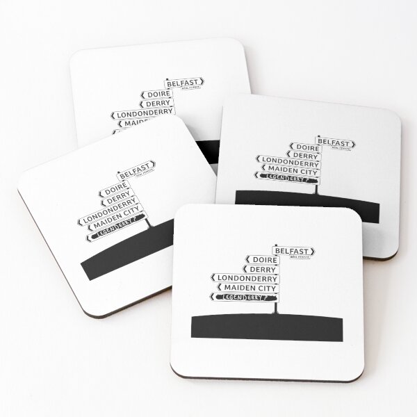 Item preview, Derrylondonderry - Belfast Signposts  designed and sold by rionsom.