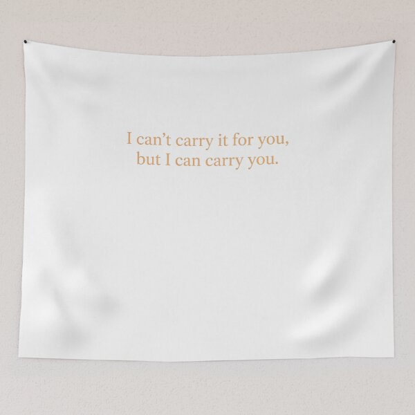 Item preview, I Can't Carry It But I Can Carry You Lord of the Rings designed and sold by LunaMarkos.