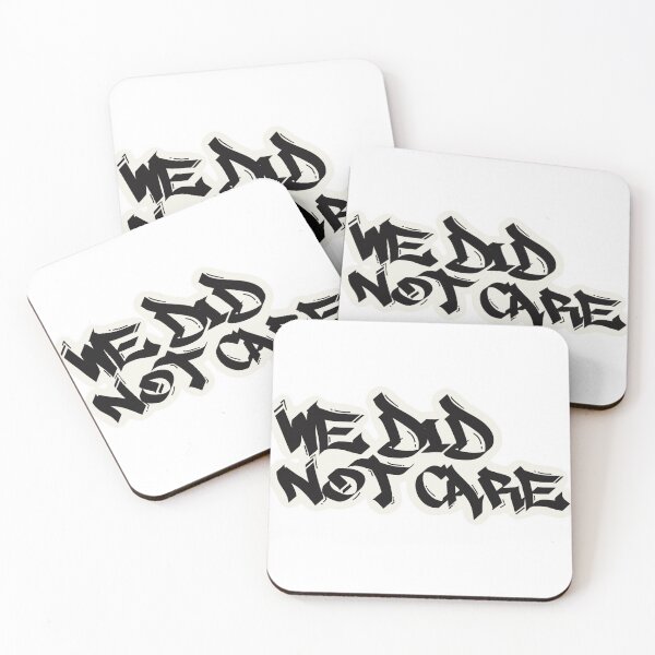 Item preview, WE DID NOT CARE - Motivation designed and sold by Baletty.