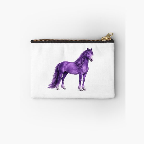 Item preview, Purple Horse Illustration | Majestic Fantasy Horse Art | Vibrant Violet Equine Artwork | Colorful Horse Drawing | Magical Purple Stallion Design designed and sold by holistech.