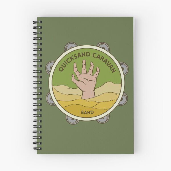 Item preview, Quicksand Caravan Band Logo designed and sold by Pandorium Belly Dance Company.