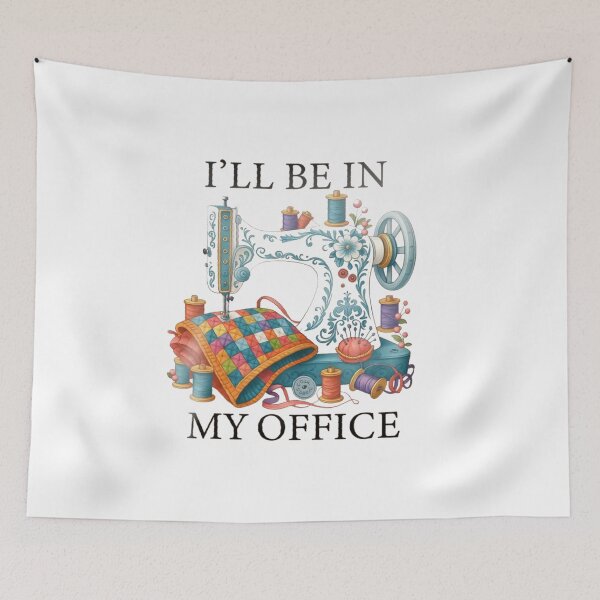 Item preview, I'll Be In My Office - Sewing Machine FANART designed and sold by Gbriel3.