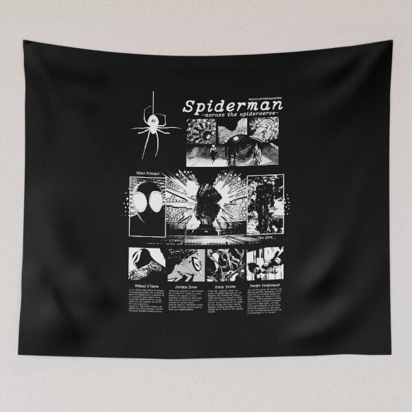 Item preview, Multiverse Spider Hero Manga Panel Comic Collage designed and sold by Krasnovaovaova.