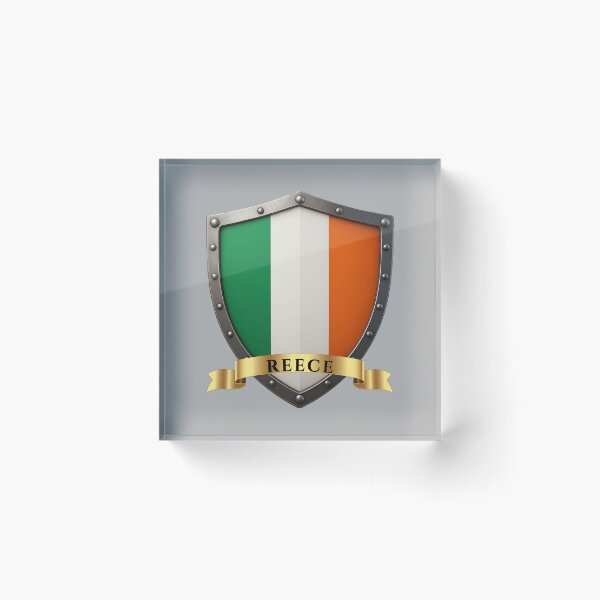 Item preview, Reece Irish Heritage Crest Shield designed and sold by Highlandkings.