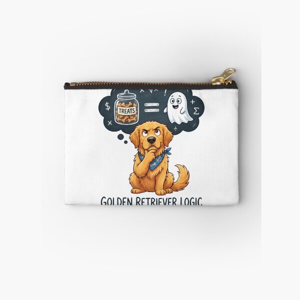 Item preview, Golden Retriever Logic Is Real designed and sold by zoughlal.