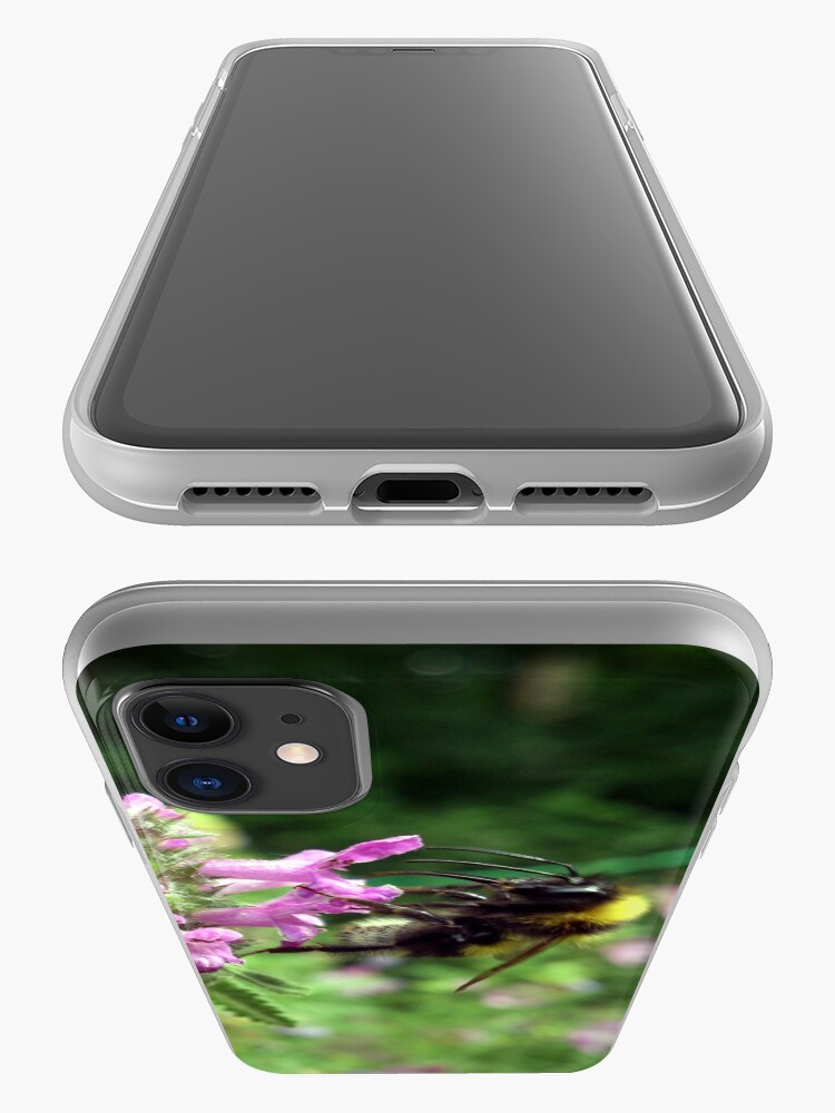 Alternative Ansicht von Blüte mit Biene iPhone-Hülle & Cover