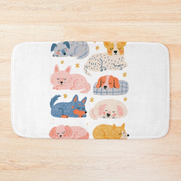 Item preview, Sleepy Dogs Sticker Pack Cute Pastel Art designed and sold by gringoods.