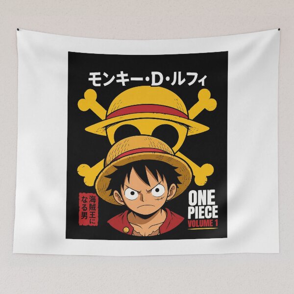 Item preview, Monkey D. Luffy, One Piece Piratas do Chapéu de Palha design street wear  designed and sold by Slame Graphic Studio.