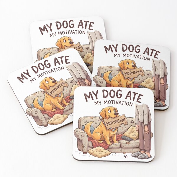 Item preview, My Dog Ate My Motivation designed and sold by zoughlal.