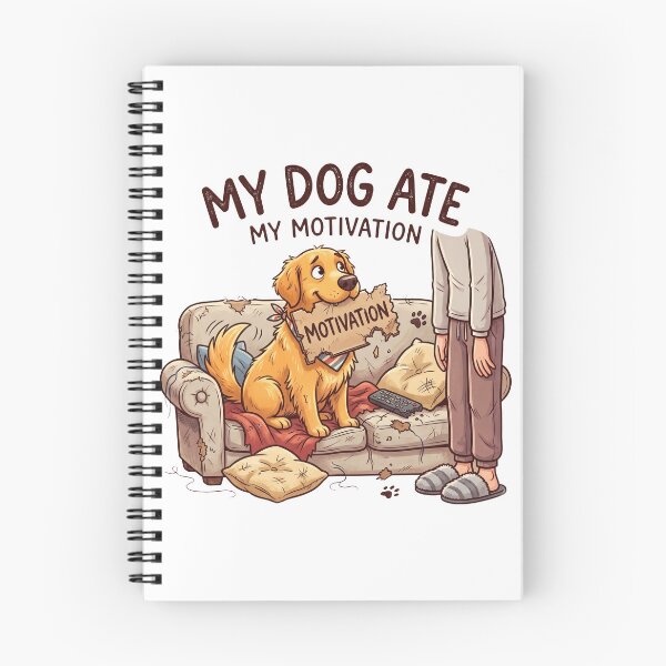 Item preview, My Dog Ate My Motivation designed and sold by zoughlal.