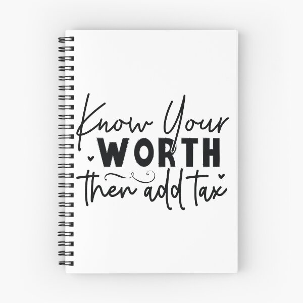 Item preview, Know Your Worth Then Add Tax - Motivational Quotes Retro Vintage Aesthetic Boss Babe Mindset Gift designed and sold by FuzionRaptor.