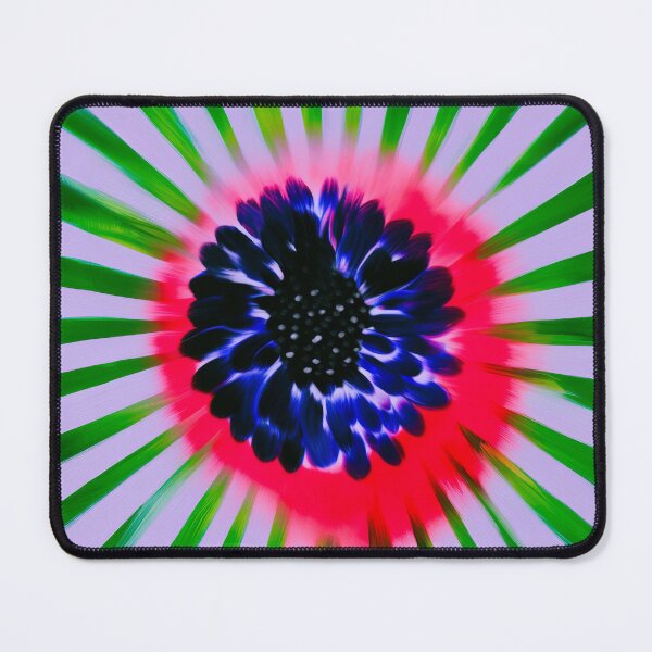 Item preview, Psychedelic Neon Daisy Sunburst designed and sold by bubblegoth.