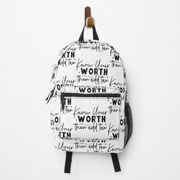 Item preview, Know Your Worth Then Add Tax - Motivational Quotes Retro Vintage Aesthetic Boss Babe Mindset Gift designed and sold by FuzionRaptor.