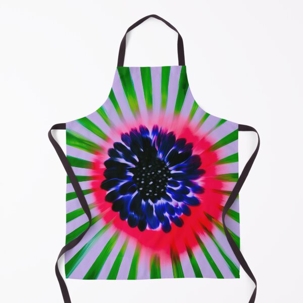 Item preview, Psychedelic Neon Daisy Sunburst designed and sold by bubblegoth.