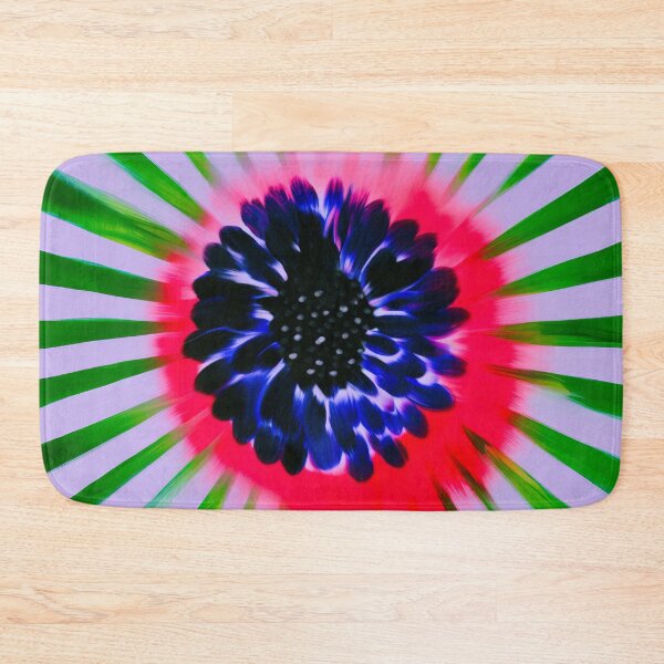 Item preview, Psychedelic Neon Daisy Sunburst designed and sold by bubblegoth.