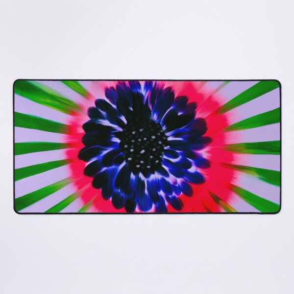 Item preview, Psychedelic Neon Daisy Sunburst designed and sold by bubblegoth.