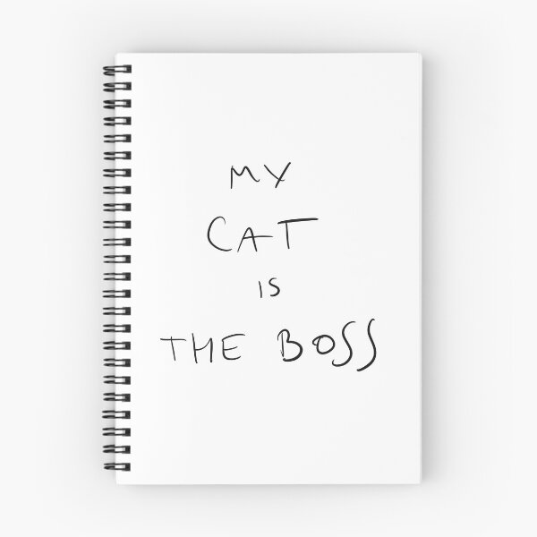 Item preview, My Cat is the boss designed and sold by Malvamalu.
