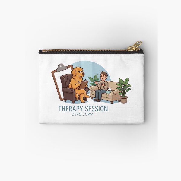 Item preview, Golden Retriever Therapy Session designed and sold by zoughlal.