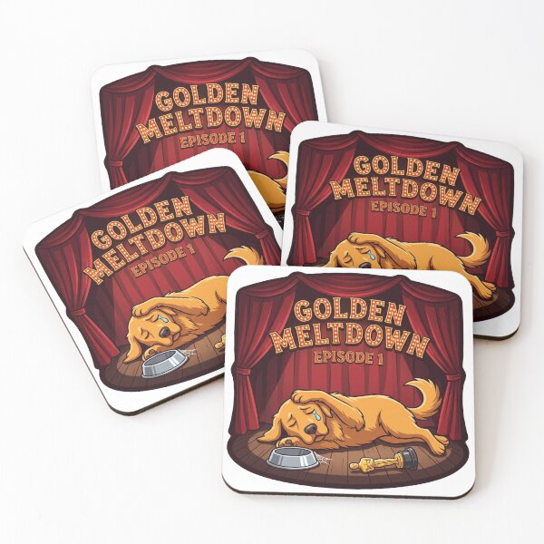 Item preview, Golden Retriever Meltdown Episode designed and sold by zoughlal.
