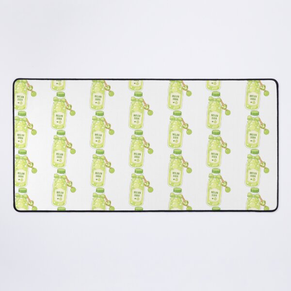 Item preview, Kawaii melon Soda Drink designed and sold by KJackArtwork.