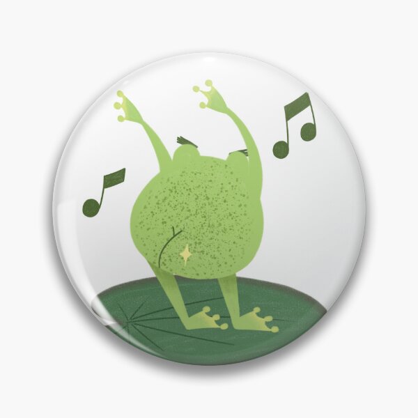 Item preview, Dancing Frog Back designed and sold by AmalteaOlenska.
