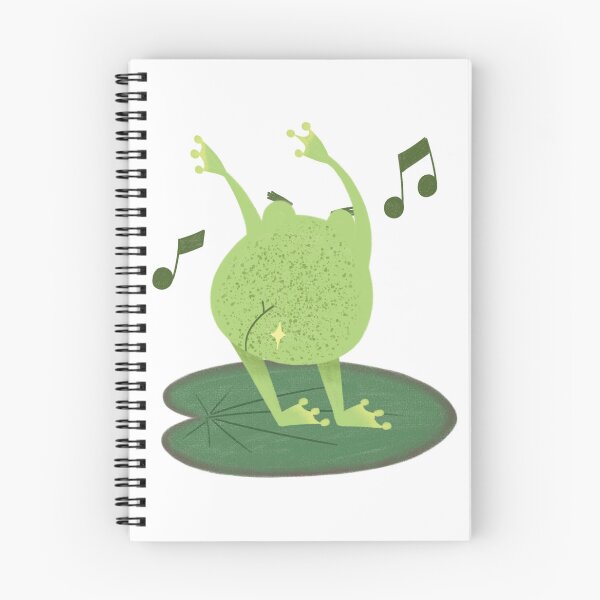 Item preview, Dancing Frog Back designed and sold by AmalteaOlenska.