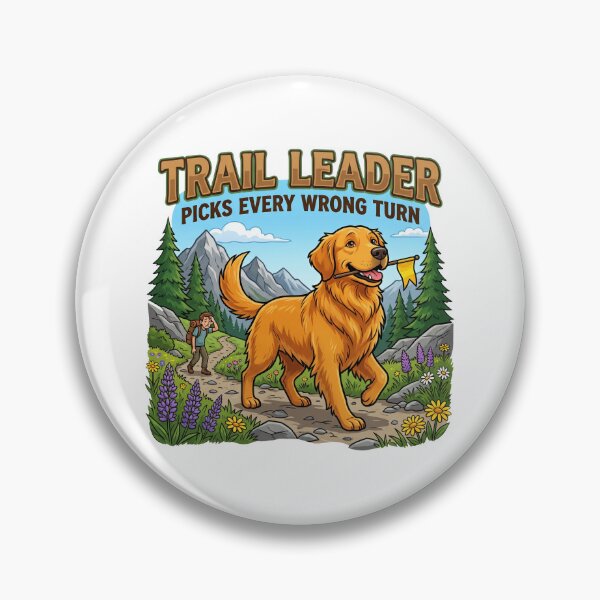 Item preview, Golden Hiking Trail Leader designed and sold by zoughlal.