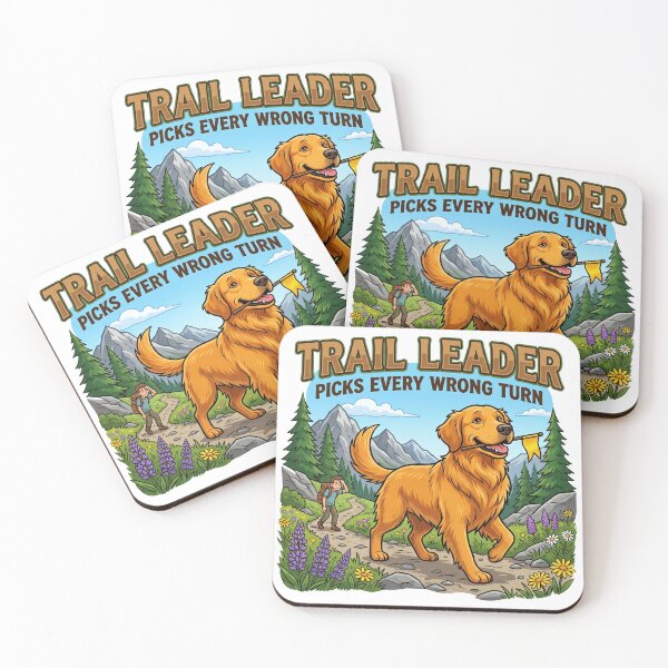 Item preview, Golden Hiking Trail Leader designed and sold by zoughlal.