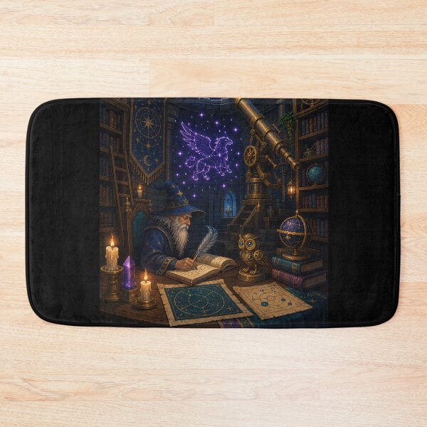 Item preview, Stargazer Wizard and the Celestial Griffin  designed and sold by Sketchlegacy.