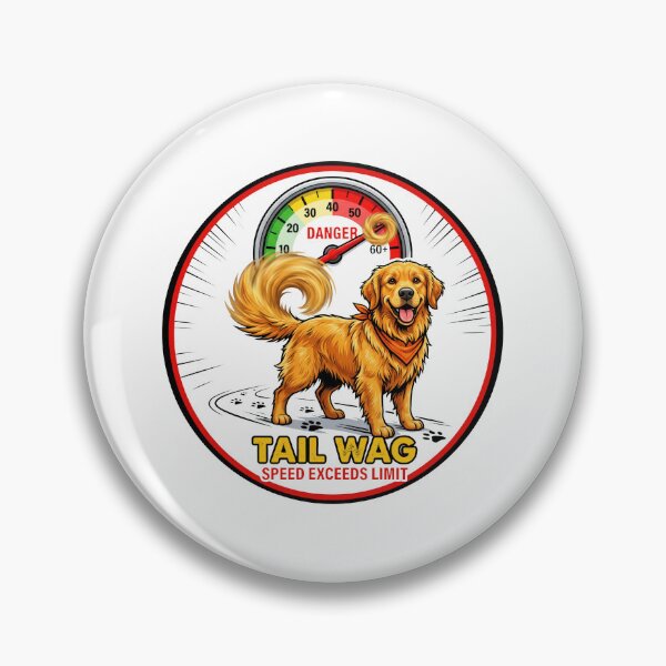 Item preview, Tail Wag Speed Exceeds Limit designed and sold by zoughlal.
