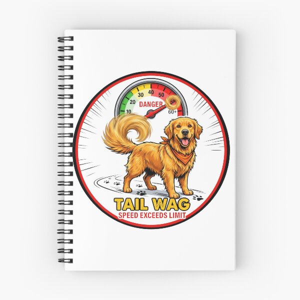 Item preview, Tail Wag Speed Exceeds Limit designed and sold by zoughlal.