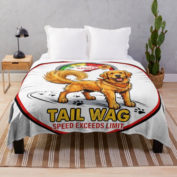 Item preview, Tail Wag Speed Exceeds Limit designed and sold by zoughlal.