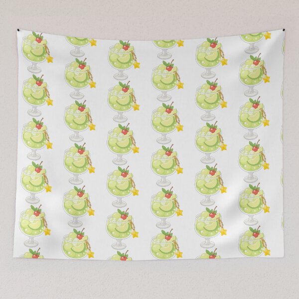 Item preview, Kawaii melon Soda Drink designed and sold by KJackArtwork.
