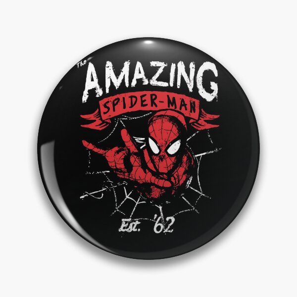 Item preview, The Amazing Spider Vigilante Est 1962 Grunge Logo designed and sold by Krasnovaovaova.