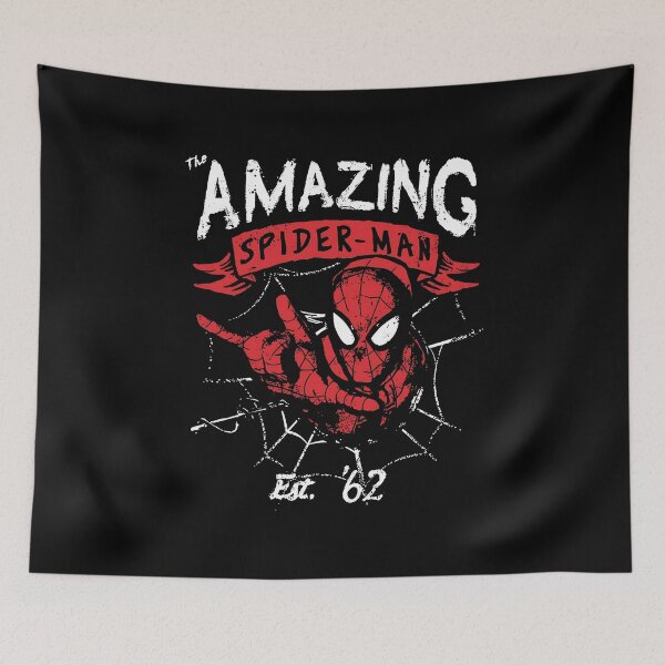 Item preview, The Amazing Spider Vigilante Est 1962 Grunge Logo designed and sold by Krasnovaovaova.
