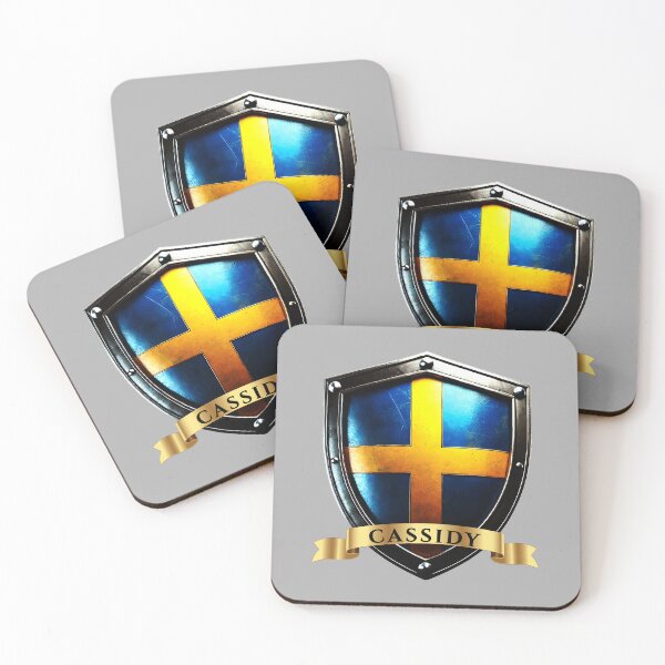 Item preview, Cassidy Swedish Heritage Crest Shield designed and sold by Highlandkings.
