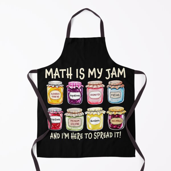 Item preview, Math Is My Jam Math Teacher designed and sold by FontoryXoxo.